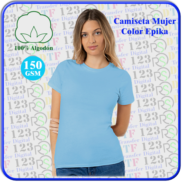 camiseta mujer color epika camiseta mujer color epika